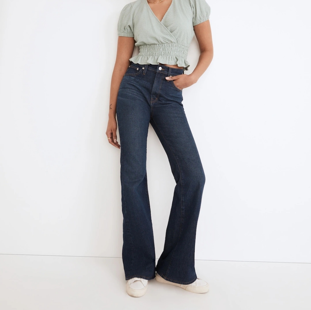 Madewell the perfect vintage flare jeans size 27
